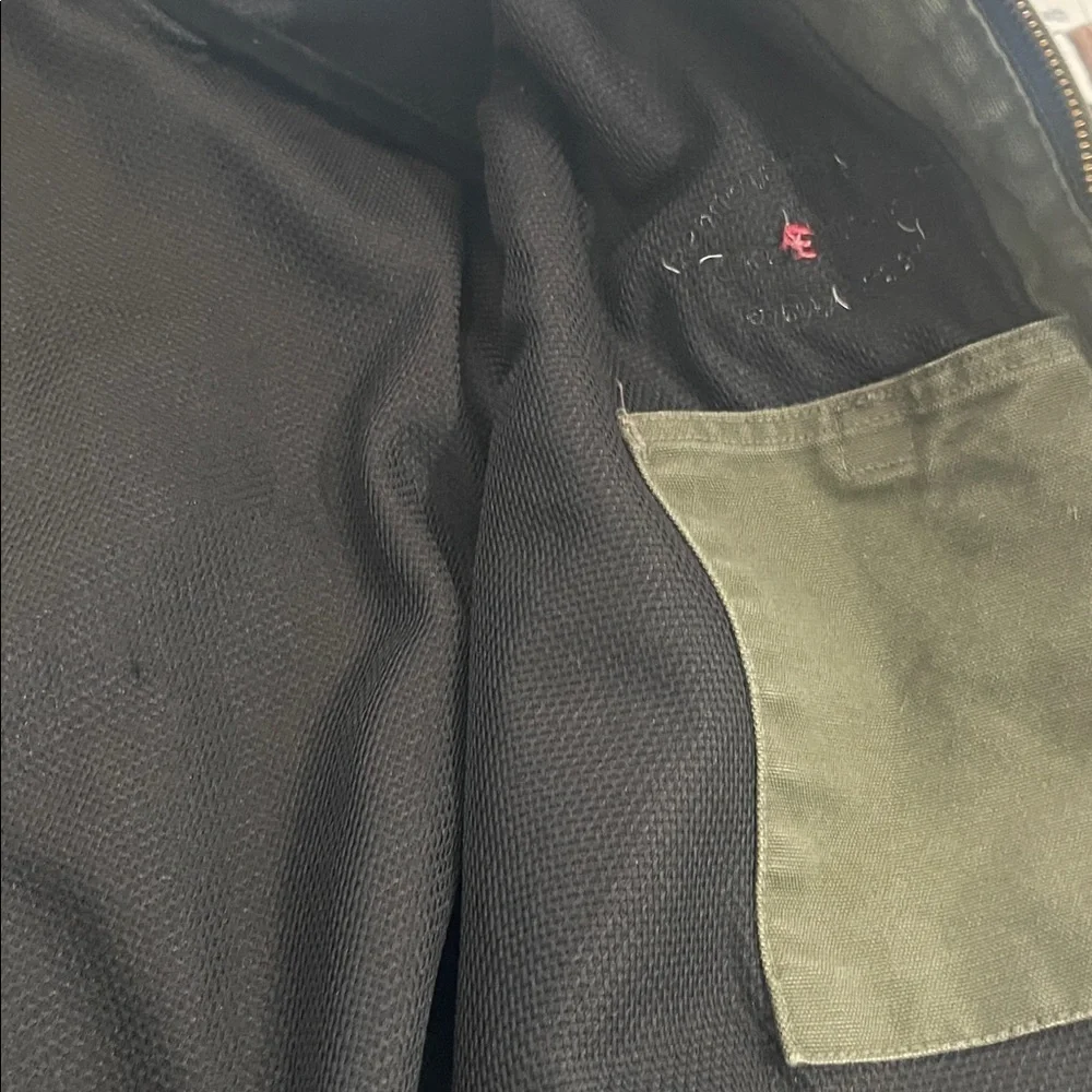 Vintage Carhartt Green Hooded Heavy Duty Work Jacket XLarge RN 14806 XL
